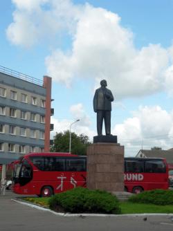 Lenin - Denkmal in Tilsit